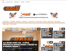 Tablet Screenshot of kalk-koszalin.com